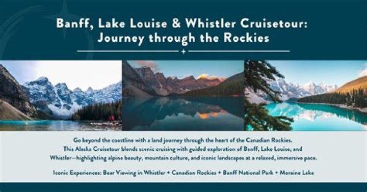 Visit Lake Louise on a Canadian Rockies Cruisetour