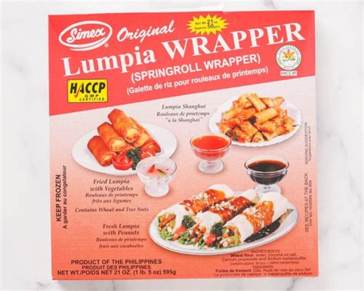 What are lumpia wrappers called?