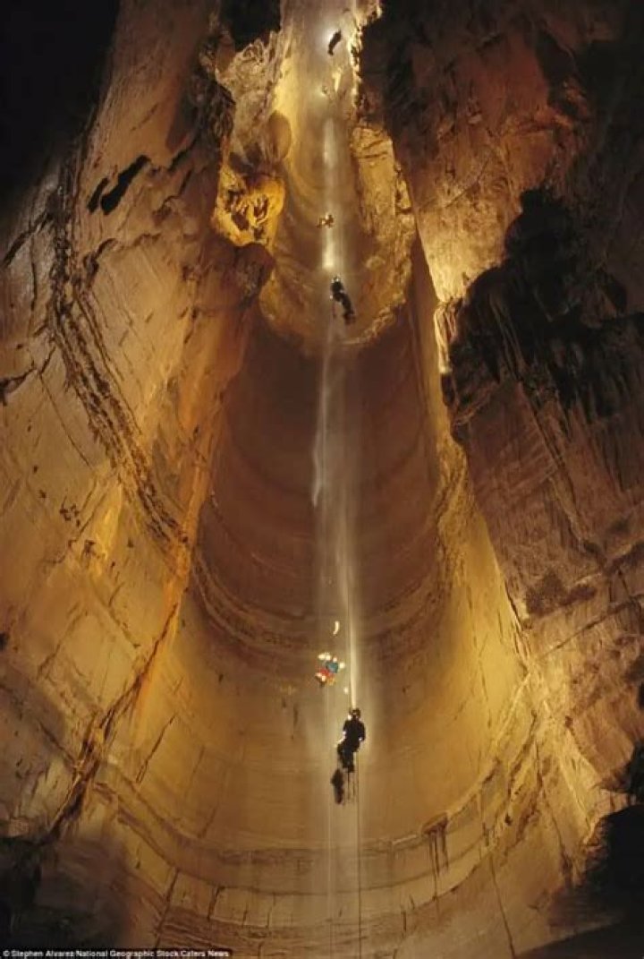 What are the 5 deepest caves in the world?