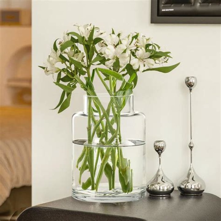 What can I put in a large glass vase?