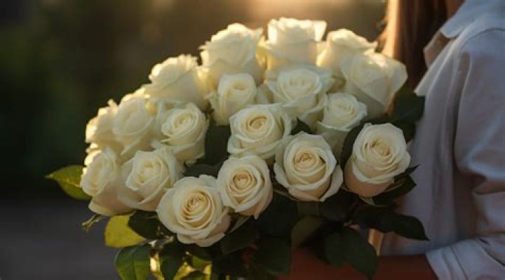 What do white roses mean in a relationship?