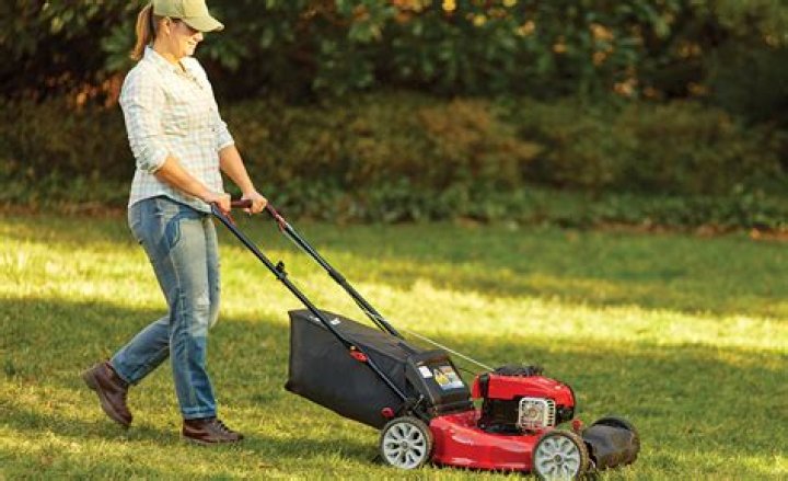 What do you do if your lawnmower is flooded?