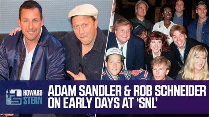 What happened between Rob Schneider and Adam Sandler?