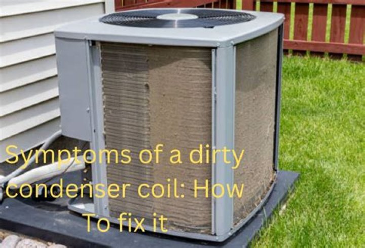 What happens when Condenser coils are dirty?