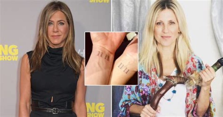 What is 11 11′? BFF Jennifer Aniston and Andrea Bendewald inks matching tattoos!