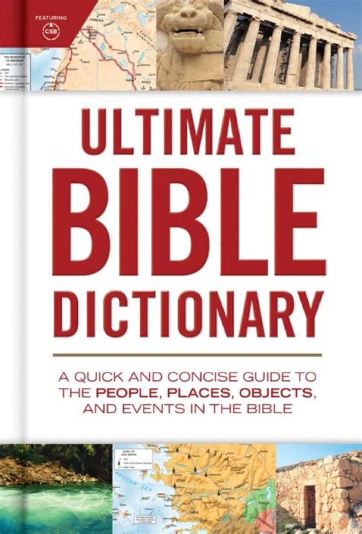 What is a Bible dictionary?