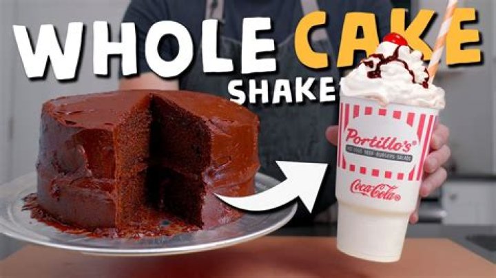 What is a cake shake at DQ?