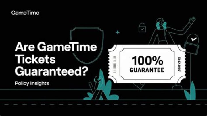 What is gametime price guarantee?