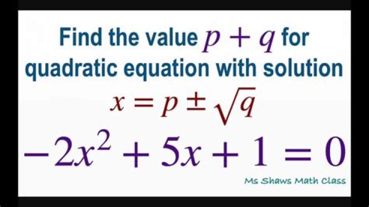 What is P and Q in statistics?