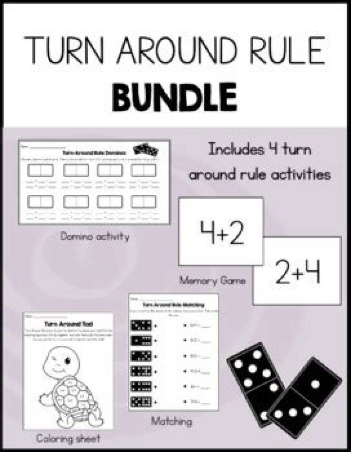 What is the turn around rule in math?