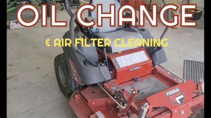 What oil does a Ferris mower use?