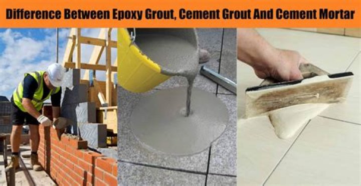 Whats the difference between grout and cement?