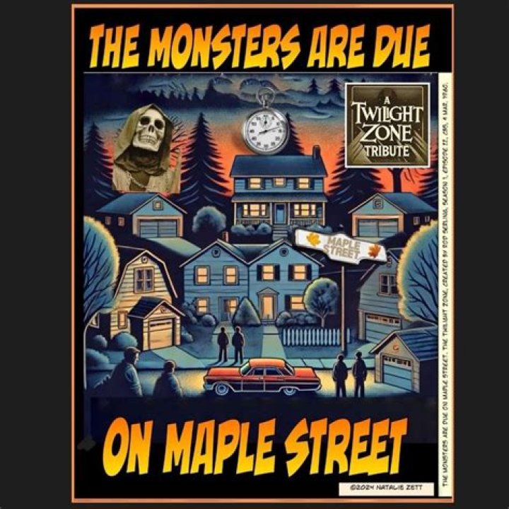 Who are the main characters in The Monsters Are Due on Maple Street?